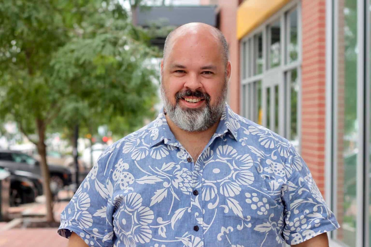 Jameson Huckaba, founder of Notarus, photographed for Startland News